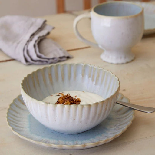 Casafina - Mallorca Sea Blue Salad/Dessert Plate Home & Kitchen