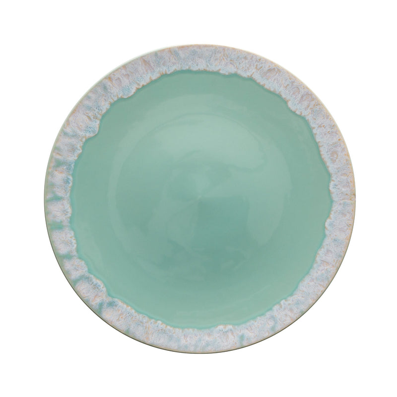 Casafina - Taormina Aqua Round Platter / Charger Plate Home & Kitchen