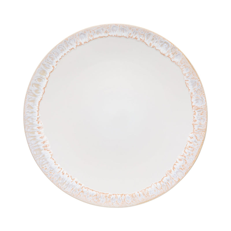 Casafina - Taormina White Round Platter / Charger Plate Home & Kitchen