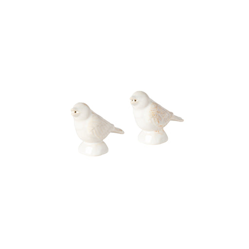 Casafina - Taormina White Sparrow Salt & Pepper Home & Kitchen