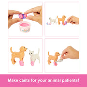 Barbie - Fast Cast Veterinarian Clinic Doll & Playset - Product detail or play view 3
