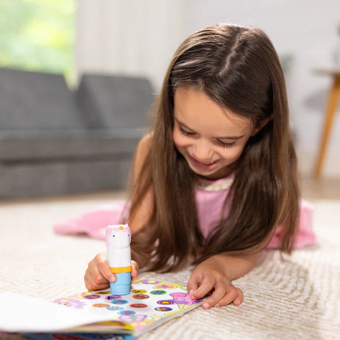 Melissa & Doug - Sticker WOW!™ Activity Pad & Sticker Stamper - Unicorn