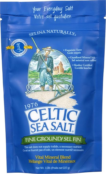 Celtic Sea Salt - Fine Ground Celtic Sea Salt 227g Food & Candy