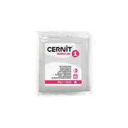 Cernit Number One opaque white 250 g polymer clay package