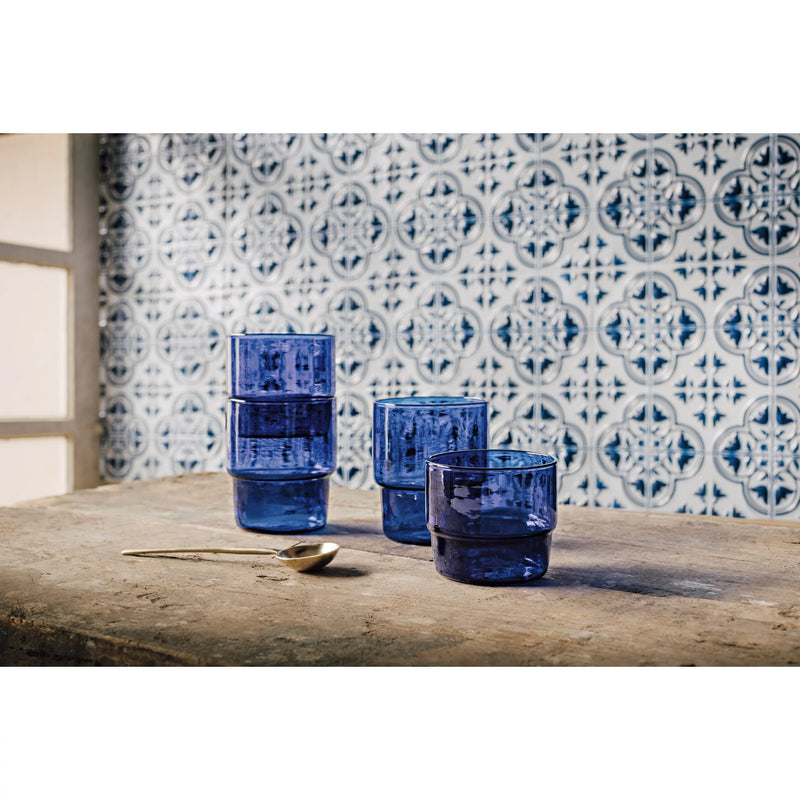 Heirloom - Tumbler 13oz Stacked Cobalt