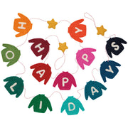Danica - Happy Holidays Felt Garland