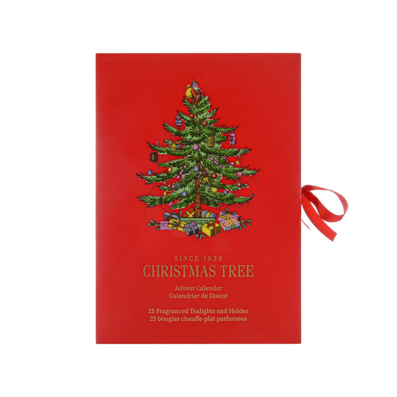 Wax Lyrical x Spode Christmas Tree scented advent calendar
