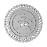 CHUCK HUGHES - CHUCH HUGHES Trivet, Silicone, Grey Jay Home & Kitchen