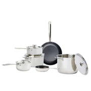 CHUCK HUGHES - Cookware Set 1 - PlySS, 10pc w/Handles Home & Kitchen