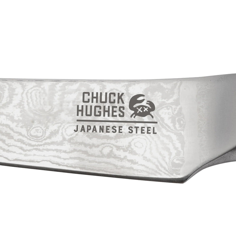 CHUCK HUGHES - Damascus Knife Pairing Knife 3" Home & Kitchen