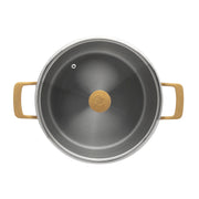 CHUCK HUGHES - Stock Pot Tri - Ply 12qt SS 28x19cm Home & Kitchen