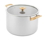 CHUCK HUGHES - Stock Pot Tri - Ply 12qt SS 28x19cm Home & Kitchen