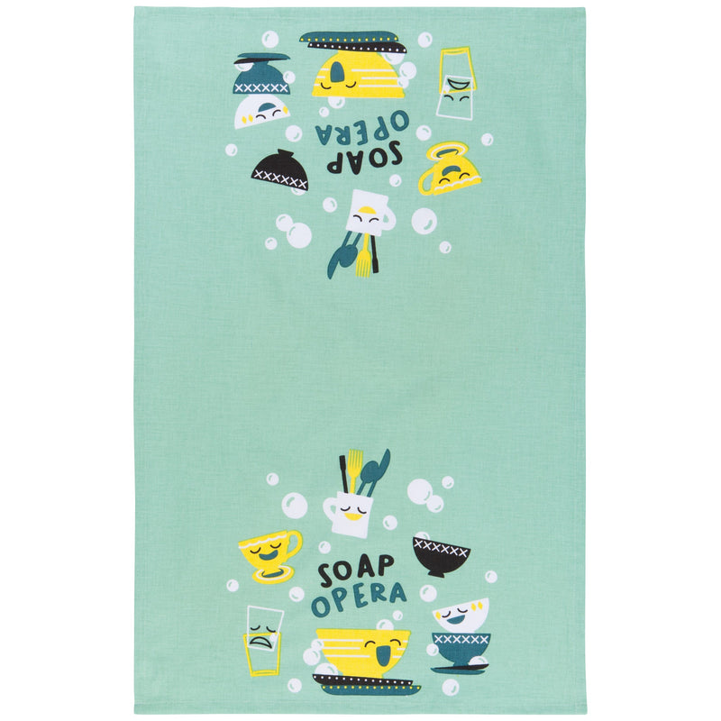 Jubilee - Soap Opera Dishtowels Set of 2 - detail