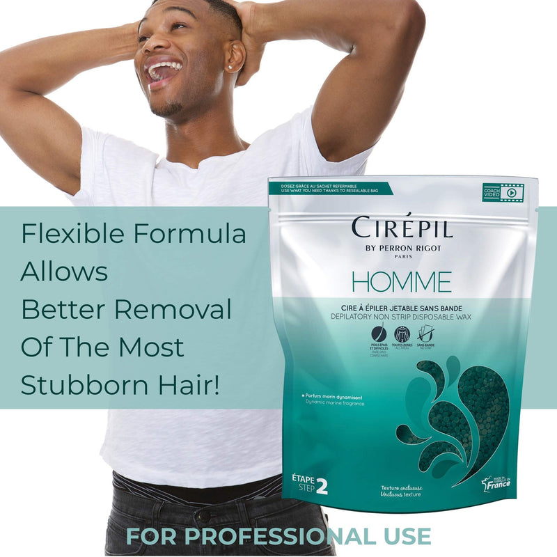 Cirepil - Cirepil Pearl Hard Wax Men 800g + Beauty & Personal Care