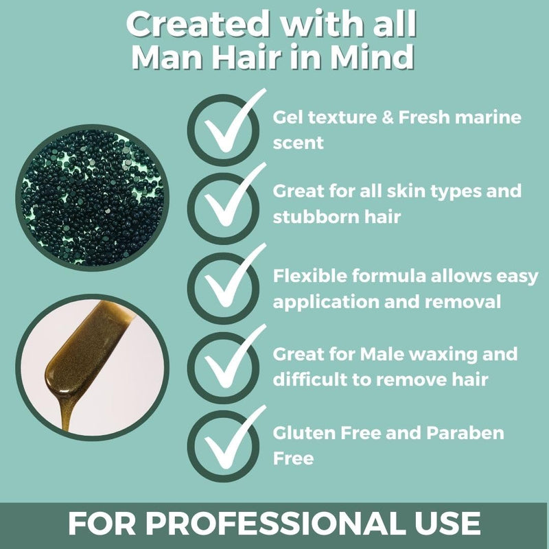 Cirepil - Cirepil Pearl Hard Wax Men 800g + Beauty & Personal Care