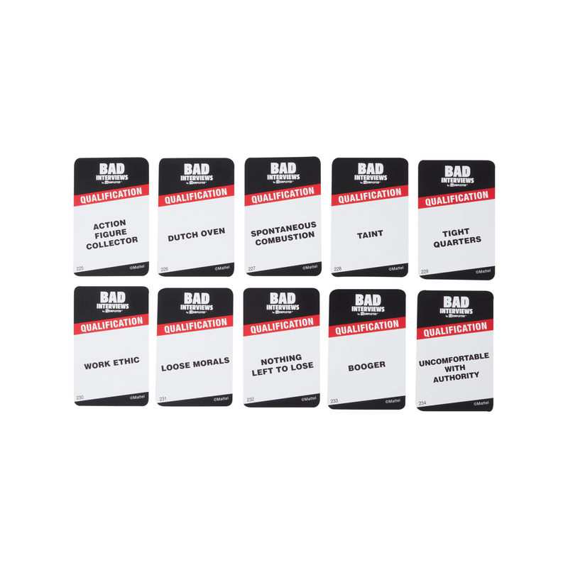 Funemployed - Bad Interviews Adult Party Card Game - Product detail or play view 3