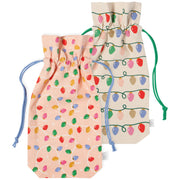 Jubilee - Holiday Glow Christmas Wine Bags Set of 2