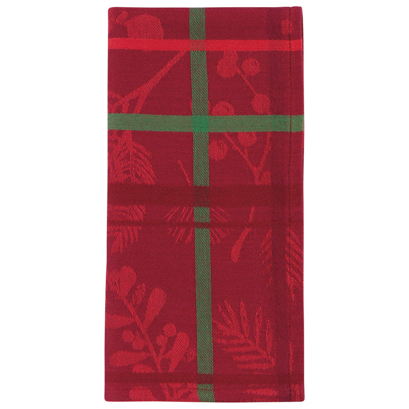 Now Designs - Winterberry Christmas Jacquard Napkins Set of 4