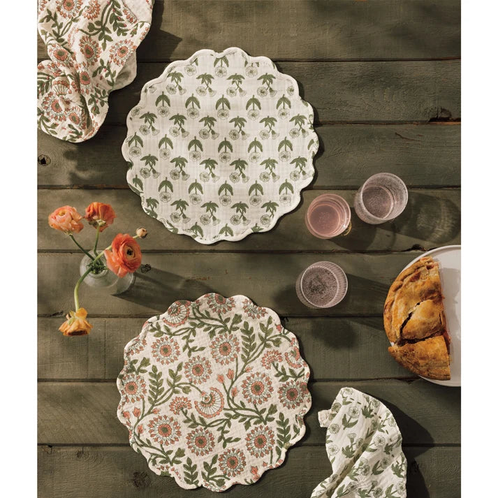 Serviettes de table réversibles Heritage - Bloom (lot de 4)