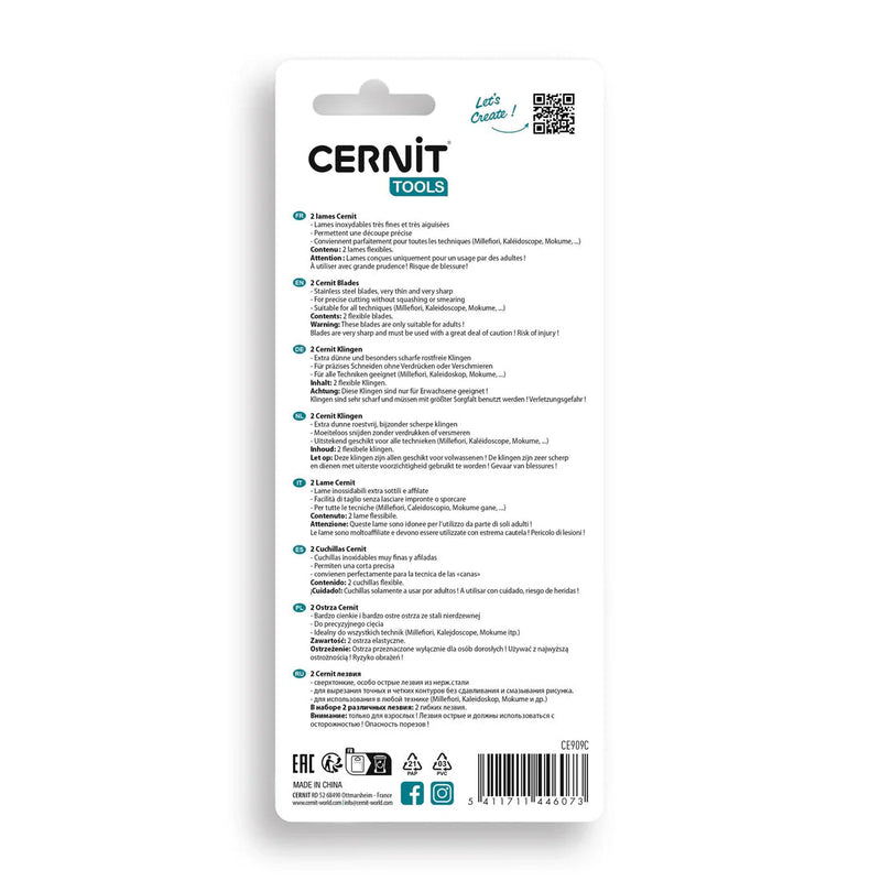Clairefontaine - Cernit 2 flexible blades Arts & Crafts