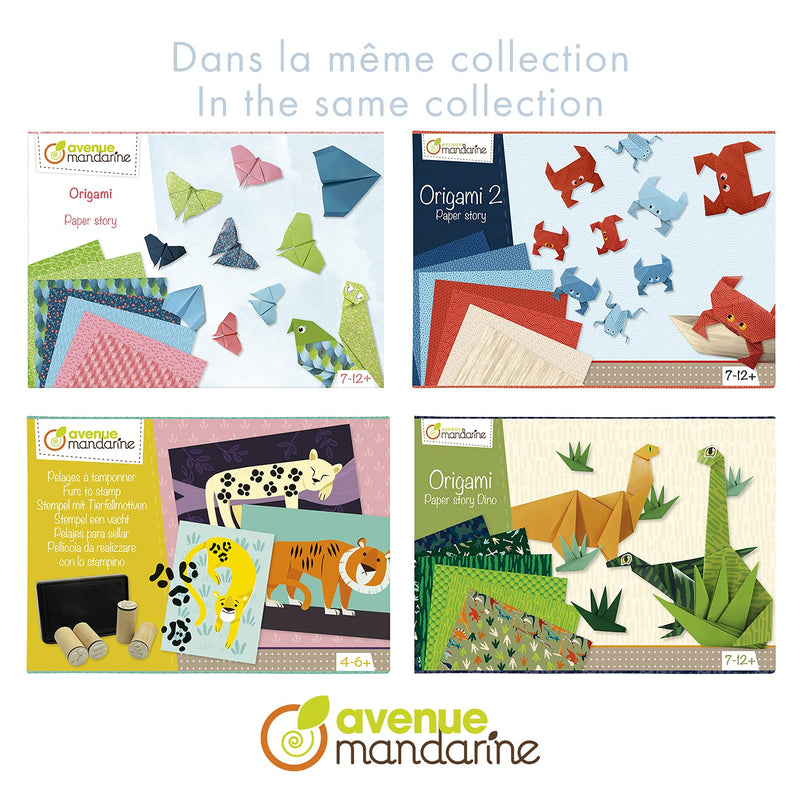 Clairefontaine - Creative Box Origami Airplanes/Rockets 40 Sheets 5.9x5.9in Arts & Crafts