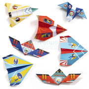 Clairefontaine - Creative Box Origami Airplanes/Rockets 40 Sheets 5.9x5.9in Arts & Crafts