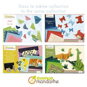 Clairefontaine - Creative Box Origami Airplanes/Rockets 40 Sheets 5.9x5.9in Arts & Crafts