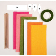 Clairefontaine - CREPE PAPER KIT, BUNCH OF FLOWERS, 8x0.50x11.75 Arts & Crafts