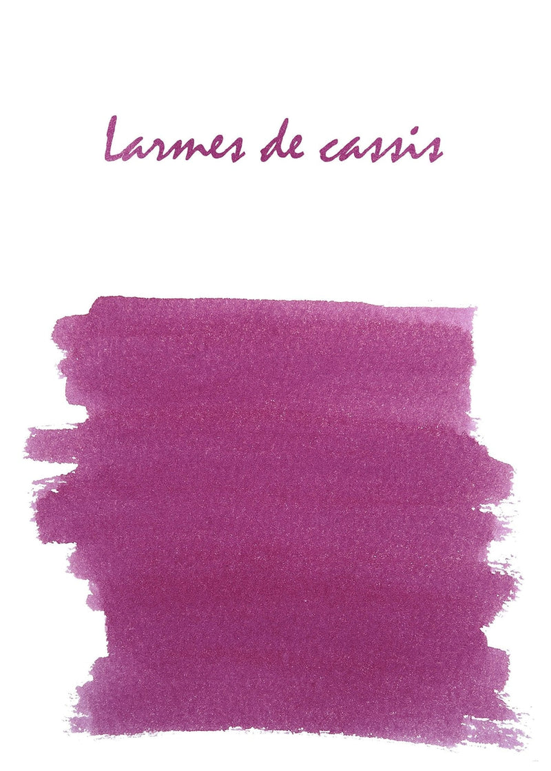 Herbin La Perle des Encres Blackcurrant Tears writing ink – 30 mL bottle