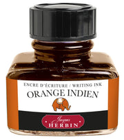 Herbin La Perle des Encres Indian Orange writing ink – 30 mL bottle