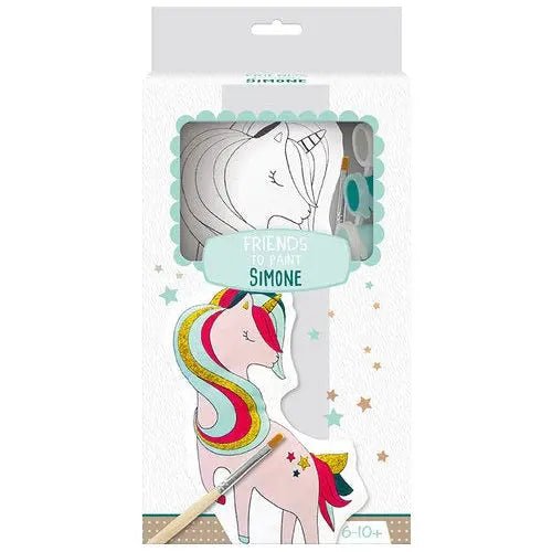 Clairefontaine - Friends to paint Simine the Unicorn Arts & Crafts