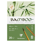 Clairefontaine Bamboo watercolour drawing pad – A5 portrait