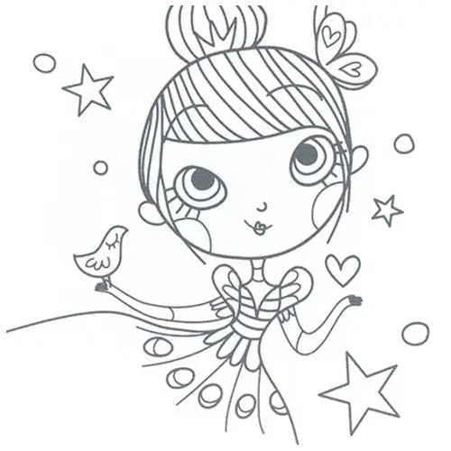 Clairefontaine - Graffy Painting Princess Arts & Crafts