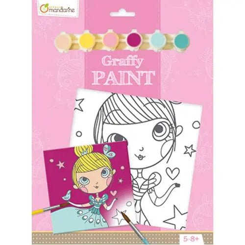 Clairefontaine - Graffy Painting Princess Arts & Crafts
