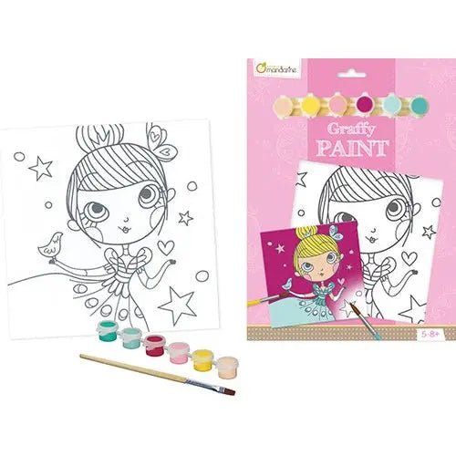 Clairefontaine - Graffy Painting Princess Arts & Crafts