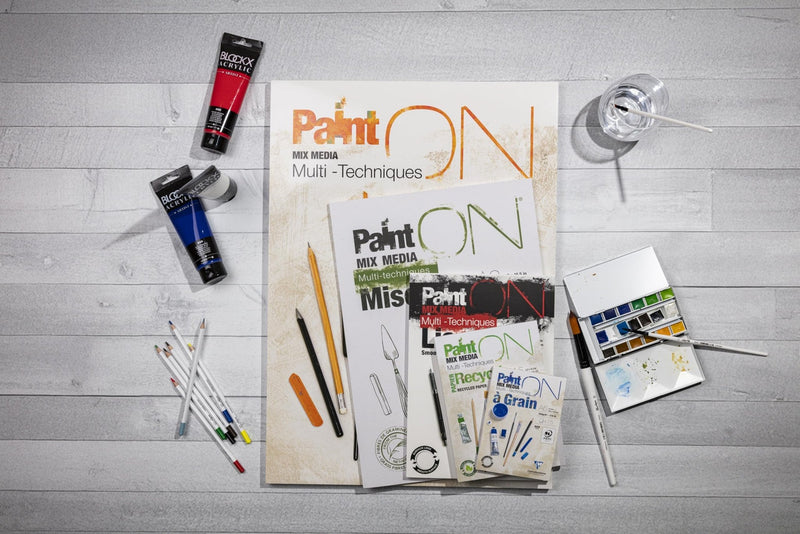 Clairefontaine - Grained Paint On Glue 115Lbs 20S 29.7x42cm Arts & Crafts