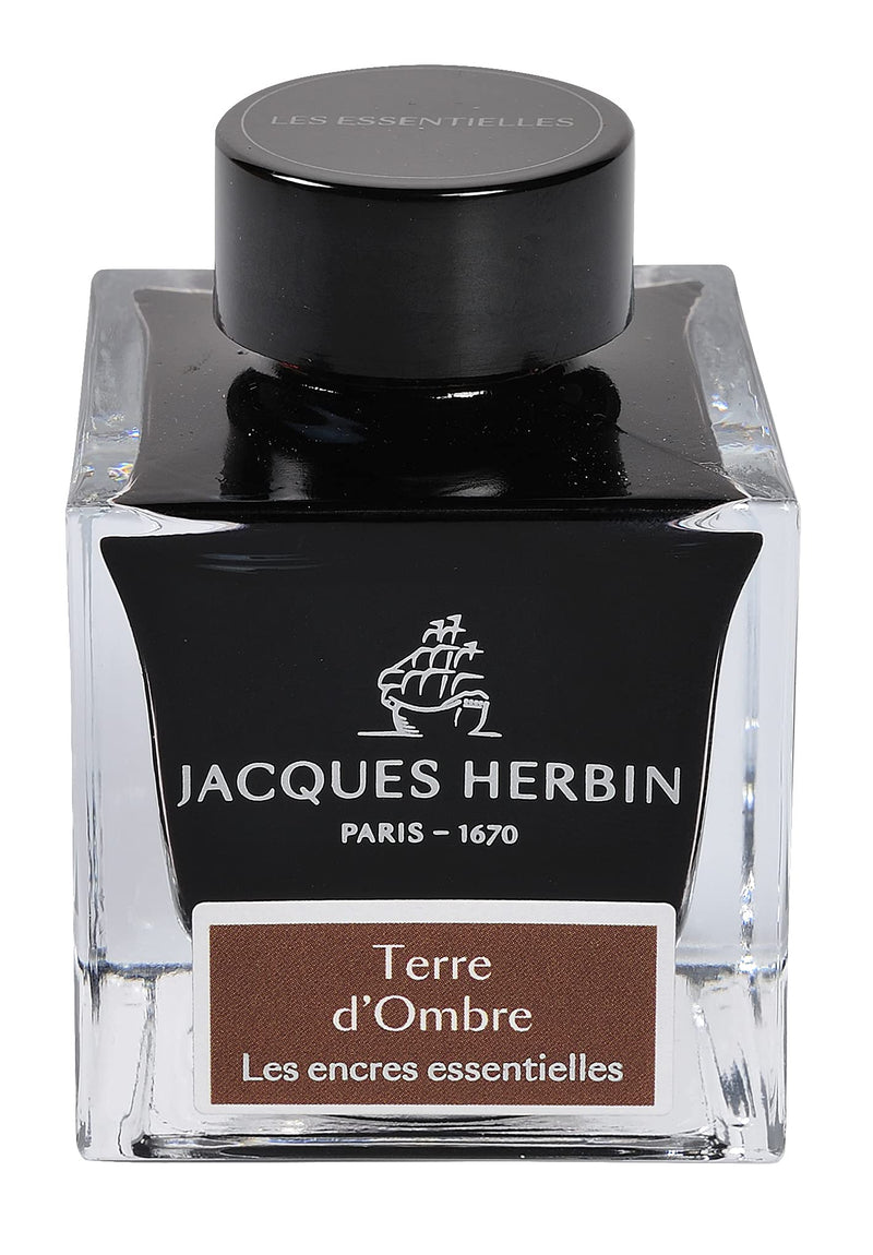 Jacques Herbin Essential Earth Shadow writing ink – 50 mL bottle