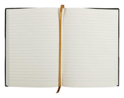 Clairefontaine - Notebook Flying Spirit Leather Lined A5 Black 180 pages (5.8x8.3in) Toys & Games
