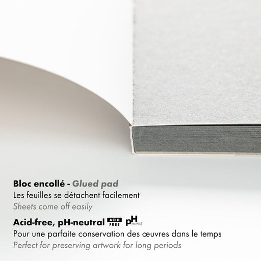 Clairefontaine - Paint'On 115Lb N°6 Assorted Pad 24S A3 Arts & Crafts