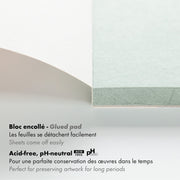 Clairefontaine - Paint'On Drawing pad Gray Green A3 30S 250g Arts & Crafts