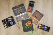 Clairefontaine - PastelGrain glued pad n°1 24x30cm 12sh 360g grey shades assorted Arts & Crafts