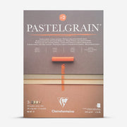Clairefontaine - PastelGrain glued pad n°2 18x24cm 12sh 360g natural shades assorted Arts & Crafts