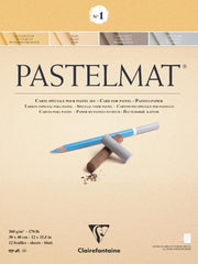 Clairefontaine - Pastelmat Pad N°1 360g Assorted 12 Sheets 11.8x15.75in Arts & Entertainment