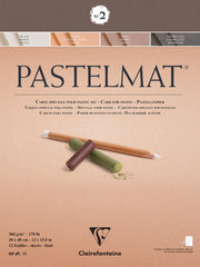 Clairefontaine - Pastelmat Pad N°3 360g Assorted 12 Sheets 11.8x15.75in Arts & Crafts