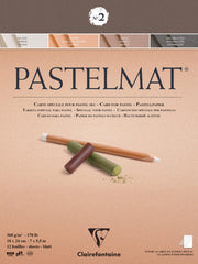 Clairefontaine - Pastelmat Pad N°3 360g Assorted 12 Sheets 7.1x9.45in Toys & Games