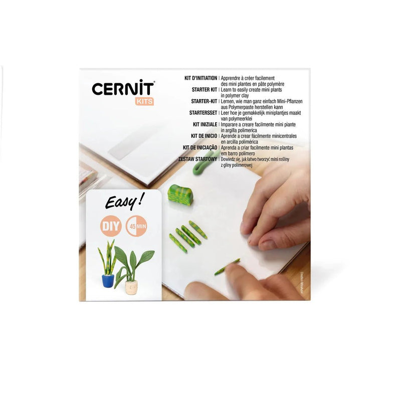 Clairefontaine - Polymer clay starter kit mini plants Arts & Crafts