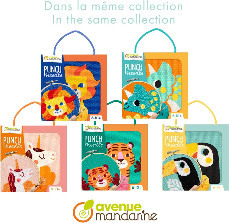 Avenue Mandarine Punch Needle Kit – Unicorn