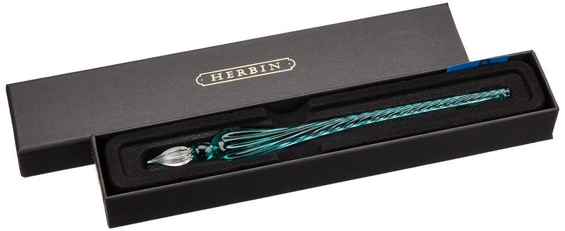 Clairefontaine - Round Glass Pen 18Cm Turquoise Toys & Games