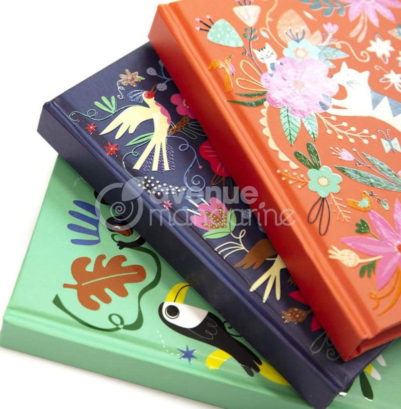 Clairefontaine - Secret Journal, Birds & Flowers 11X2X14Cm Arts & Crafts