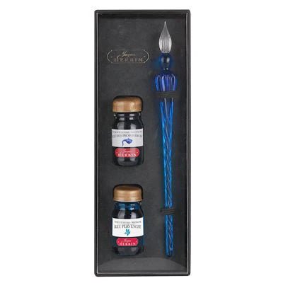 Clairefontaine - Set of 2 Writing Inks Office Supplies Periwinkle Blue / Deep Blue